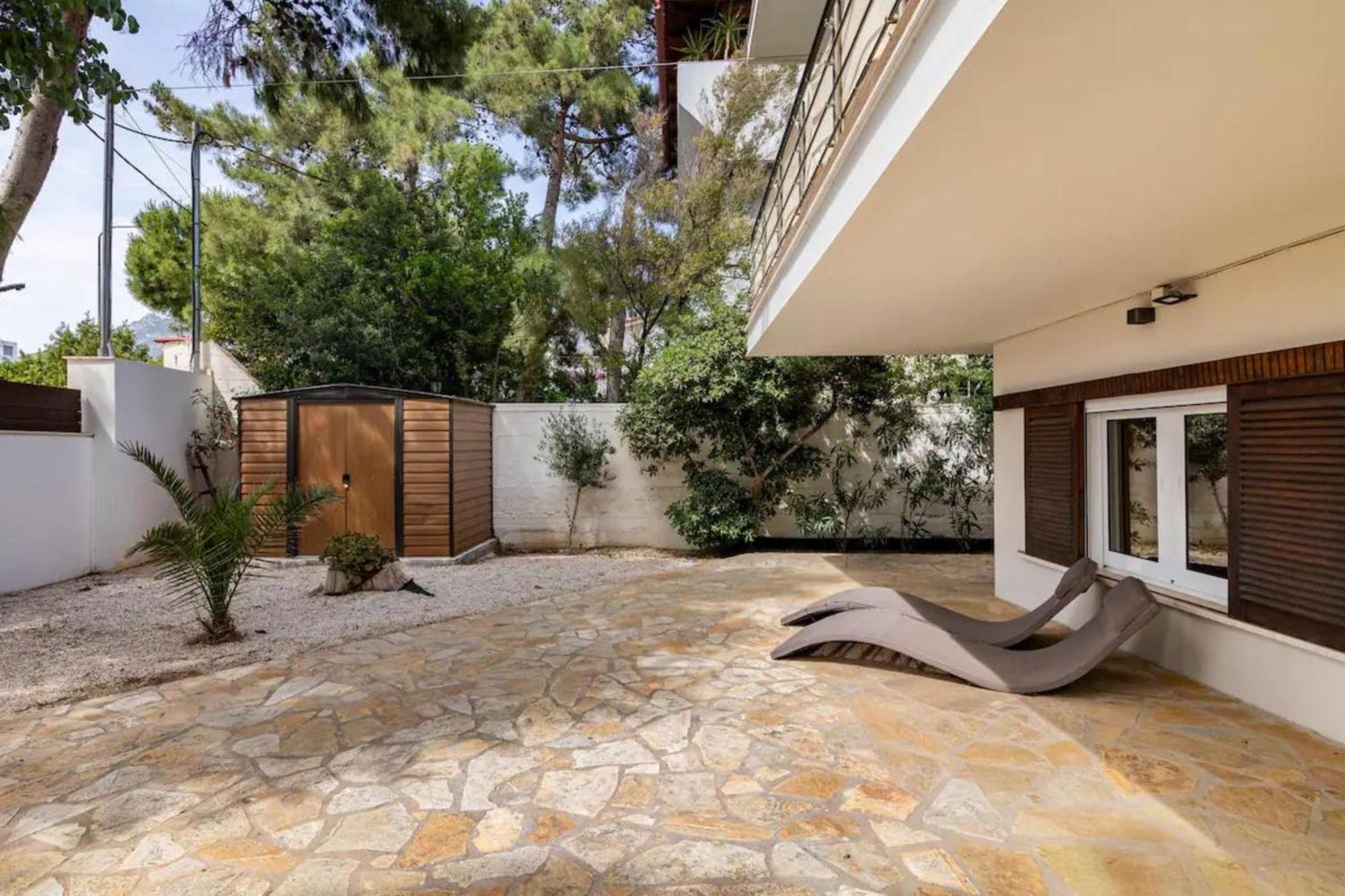 Rafia Loft Loutraki, Garden & Pool Table - Beach מראה חיצוני תמונה